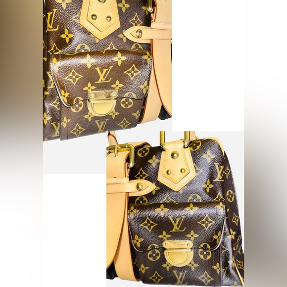 121 Preloved Louis Vuitton LV Monogram Manhattan GM ($$ Marked Down 2/11/25) - Picture 3 of 14